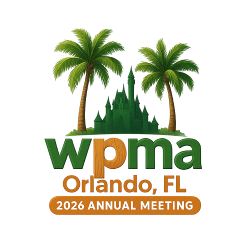 WPMA Orlando, FL 2026 Annual Meeting with palm trees and Disney castle